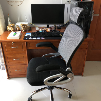 Ghế Giám Đốc, Ghế Văn Phòng  AZP FURNITURE Ergonomic AZP-9931 Đen - Nhóm Lươi Thoáng Mát, Tay Cất Gọn thông minh