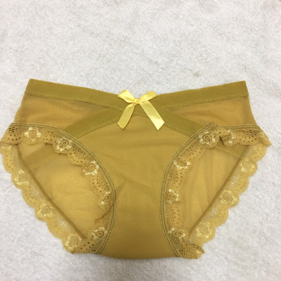Combo 5 Quần lót ren lưới cạp chéo ( màu ngẫu nhiên)