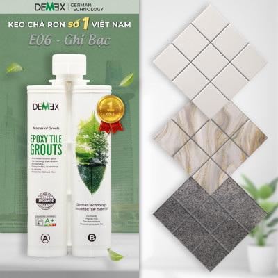Combo 12 Chai Keo Chà Ron 2 Thành Phần - Keo Chít Mạch Chống Thấm, Không Chứa Chất Gây Ung Thư