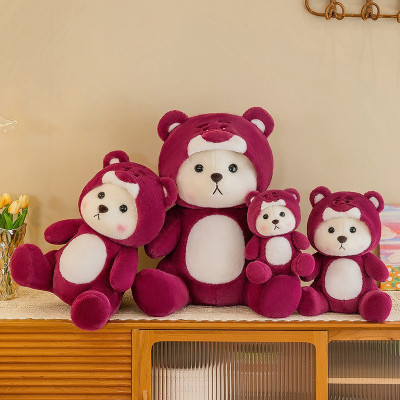 Gấu Bông Gấu Lena Cosplay Gấu Dâu Losto Dễ Thương Siêu Hot (20cm--->50cm) Hàng Xịn Cao Cấp Loại 1, An Toàn Cho Trẻ Nhỏ