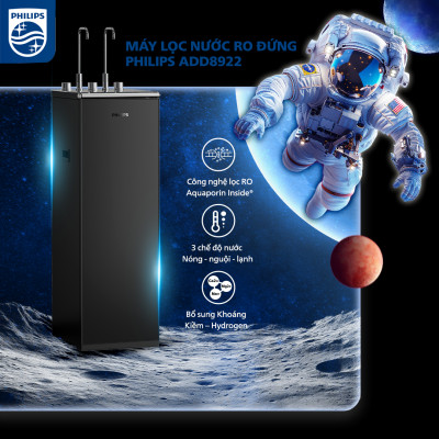 Máy lọc nước RO Aquaporin @Inside Philips Hydrogen 10 lõi lọc ADD8922 Nóng-Lạnh-Thường  - HÀNG CHÍNH HÃNG