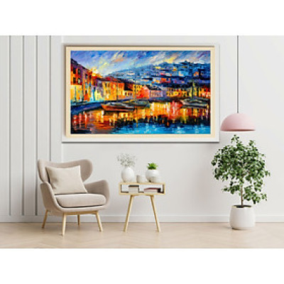 Tranh Treo Tường Tranh Tráng Gương-Sơn Dầu Bắc Âu