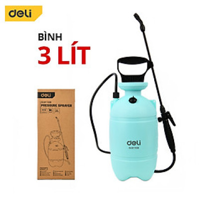 Bình Xịt Tưới Cây 8L Deli Cao Cấp - Bình Phun Thuốc Sâu, Phun Sương, Xịt rửa xe, Thuốc muỗi