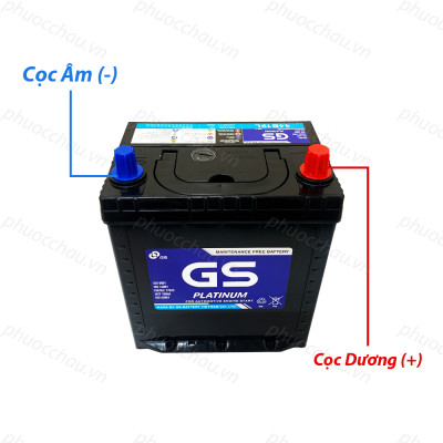 Bình Ắc Quy 12V-40Ah, Ắc Quy Ô Tô GS MF 44B19L