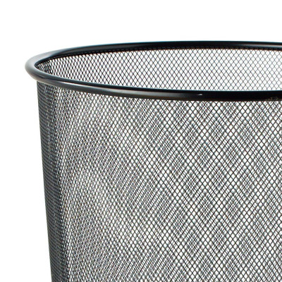 Sọt rác lưới văn phòng, chất liệu thép phủ sơn tĩnh điện