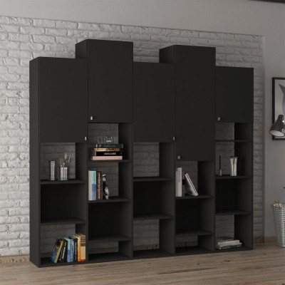 Tủ để sách gia đình kiểu dáng nhỏ gọn SMLIFE Bromhit