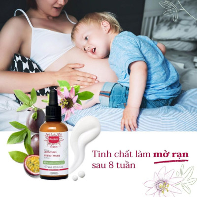Serum Hỗ Trợ Điều Trị Rạn Da Cho Mẹ Bầu Mustela 45ml mới