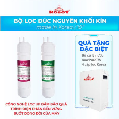 Máy Lọc Nước Điện Giải Ion Kiềm ROBOT IonSmart 38 Nóng Thông Minh - Hàng Chính Hãng
