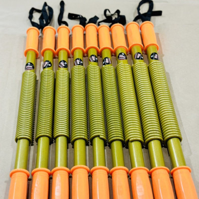 {30KG}Thanh Gậy Tập Tay(Vàng)Đàn Hồi Cao Cấp, Gậy Bẻ Tập CơTay,Vai,Ngực  30kg Tập Gym, Tập Thể Dục Tại Nhà