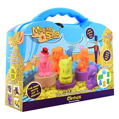 Bộ Chơi Cát Tạo Hình Motion Sand Rạp Xiếc MS-34