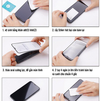Kính cường lực Nillkin CP+ PRO 2.5D full màn hình 9H cho Iphone 12/12 Pro (6.1) - 12 Pro Max (6.7) - Hàng Chính Hãng