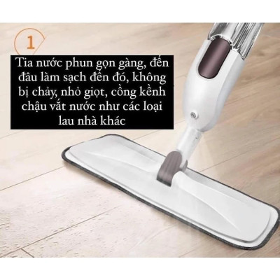CÂY LAU NHÀ PHUN SƯƠNG HÀN QUỐC LAU SIÊU SẠCH THIẾT KẾ CHỔI THÔNG MINH XOAY 360 ĐỘ LAU SẠCH MỌI NGÓC TRONG NHÀ BẠN - HÀNG LOAI - 1 TỐT