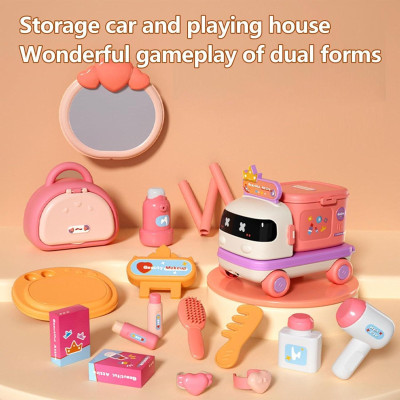 Đồ Chơi Xe Trang Điểm Lưu Động - Play House Beauty Expert - Toys&Joys HY-28 (27 Chi Tiết)