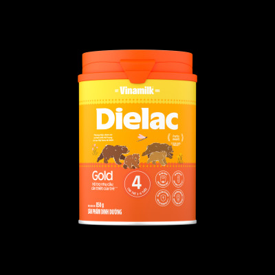 Sữa bột Vinamilk Dielac Alpha Gold 4  850g (cho trẻ từ 2- 6 tuổi)