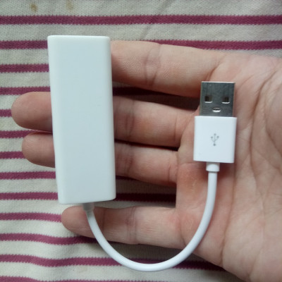 Cáp USB to LAN - Cáp nối từ cổng USB ra cổng mạng LAN - Cáp usb to LAN có dây, màu trắng - Hàng chính hãng