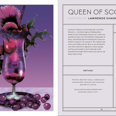 Sách - Dragtails - Fierce Cocktails Inspired by Drag Royalty by Greg Bailey (UK edition, Hardcover)