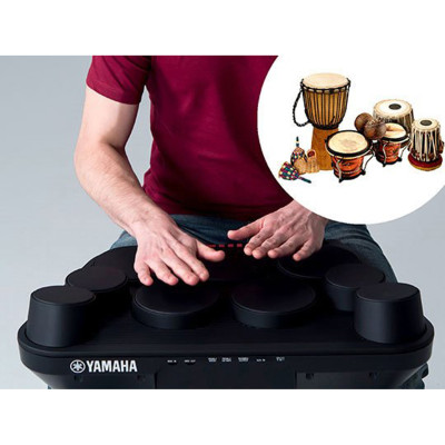 Bộ Trống điện tử Yamaha DD-75 Kèm Pick (Nguồn, Dùi Trống, Pedal) DD75