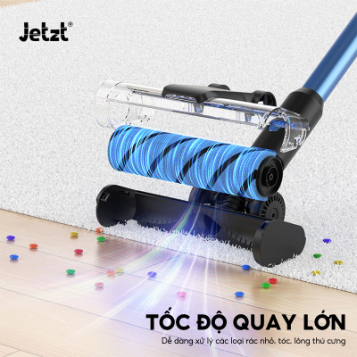 Máy hút bụi cầm tay không dây đa năng công nghệ mới 4in1 JETZT XS35, hàng chính hãng