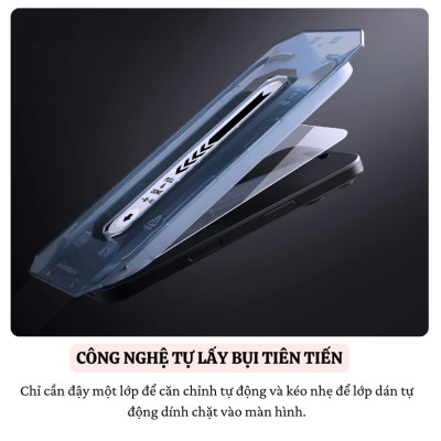 Dán kính cường lực màn hình khung tự dán cho Samsung Galaxy S25 Ultra / S25 Plus 5G hiệu Nillkin H+ Pro - Mỏng 0.2mm, Phủ Nano Olephobic, Vát cạnh 2.5D, chống vân tay - Hàng nhập khẩu