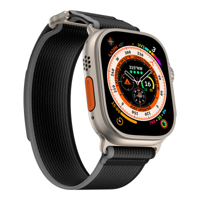 Dây Nylon USA Loop cho Apple Watch Series 4/5/6/7/8/9/SE/10 & Apple Watch Ultra 1/2 Size 40/41/42mm & 44/45/46/49mm - Hàng Chính Hãng