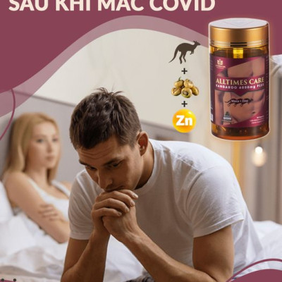 Thực phẩm bảo vệ sức khỏe hỗ trợ tăng cường sinh lực nam giới ALLTIMES CARE KANGAROO 6000mg PLUS - Hộp 100 viên