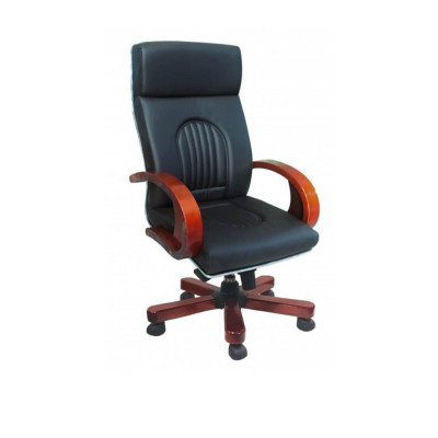 Ghế xoay văn phòng lưng cao bọc PU SMLIFE Ezra