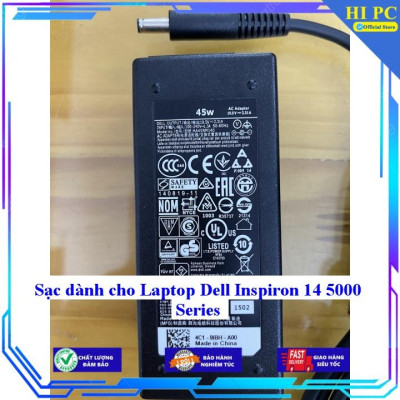 Sạc dành cho Laptop Dell Inspiron 14 5000 Series - Kèm Dây nguồn - Hàng Nhập Khẩu