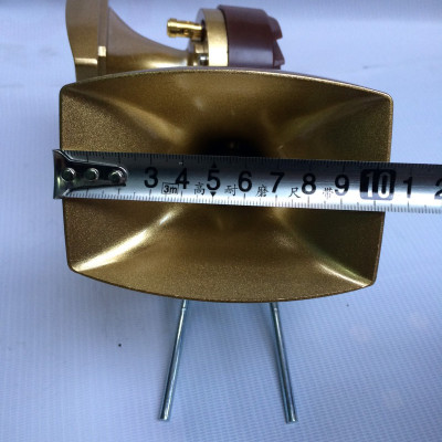 Bộ 2 loa treble cao cấp BX PT6 họng đúc, thiết kế chắc chắn phù hợp với mọi không gian, màu vàng đồng làm tăng sự sang trong cho dàn âm thanh của bạn.