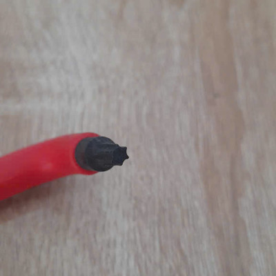 Cờ lê đầu sao torx T20 x 170mm cách điện 1000V VDE SATA 84803