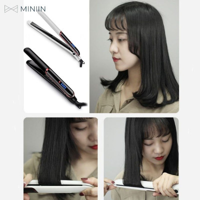 Máy Ép Uốn Là Tóc Đa Năng 3 Trong 1 Cao Cấp Hàng Loại 1 Chính Hãng MINIIN Sang Trọng Kiểu Hàn Quốc - Kết Hợp Duỗi, Tạo Nhiều Kiểu Tóc Thông Minh – Dùng Cho Salon Tóc & Tại Nhà- Tiện Lợi