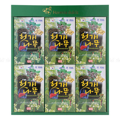 Nước Bổ Gan Mát Gan Taewoong Hovenia Dulcis Hàn Quốc (70ml x 30 Gói)