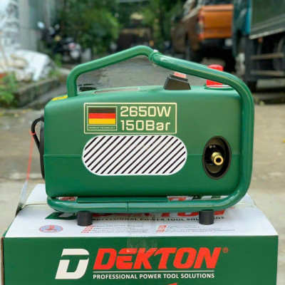 Máy Rửa Xe DEKTON Có Chỉnh Áp, Công Suất 2650W - DK CWR2650F - Motor 100% Dây Đồng - Bảo Hành 12 Tháng
