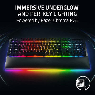 [Mới, hàng chính hãng] Bàn Phím Gaming Razer BlackWidow V4 Pro Fullsize | Cáp Type-C Tháo Rời | Razer Mechanical | ABS Double-Shot | LED RGB