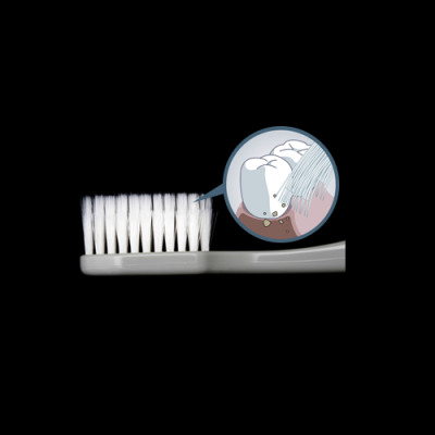 Bàn Chải Đánh Răng Loại Mềm Cán Nhựa Màu Xám Dentultima JR-TL-S1 (1 Cây)
