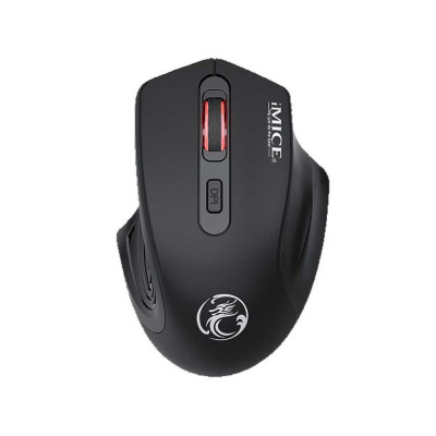 Chuột gaming không dây bluetooth sạc pin HXSJ G-1800 cho game thủ chơi game chuyên nghiệp kết nối Wireless 2.4G - Hàng chính hãng