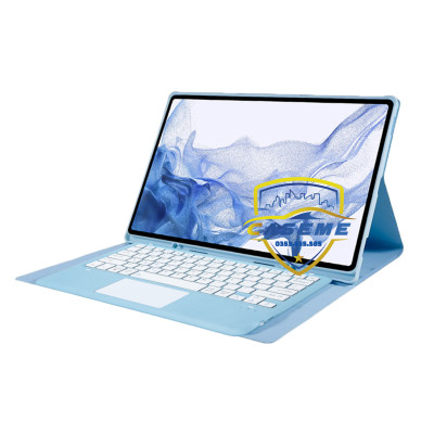 Bao Da Kèm Bàn Phím Bluetooth Có Trackpad Cho Samsung Galaxy Tab S7/S8/S9/S9 FE/S10 FE – Thiết Kế Tháo Rời, Kết Nối Nhanh - Hàng Chính Hãng
