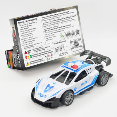 Đồ Chơi DUKA: Xe Điều Khiển Từ Xa - Xe Cảnh Sát Đặc Nhiệm (DK81367)