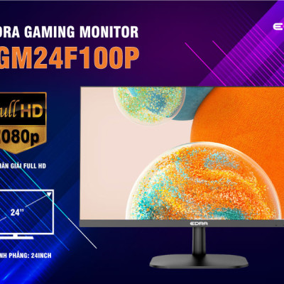 Màn hình máy tính gaming E-Dra EGM24F100P 24 inch FullHD 100hz - Hàng chính hãng