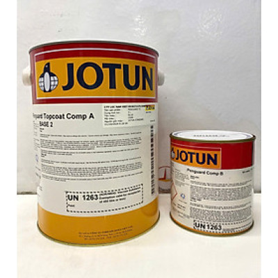 Sơn Epoxy Jotun Penguard Topcoat base 2 màu xanh - Blue 0599 _5L/bộ