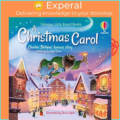 Sách - Little Board Books: A Christmas Carol by Jesus Lopez (UK edition, boardbook)