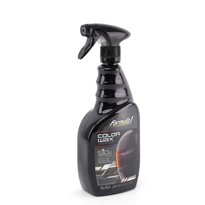 Xịt Phủ Bóng Màu Đen Ceramic Color Wax SiO2 FORMULA 1 617945 680ml Khôi Phục Màu Xe Chống Tia UV Bóng Sâu Như Gương - Nhập Khẩu Chính Hãng