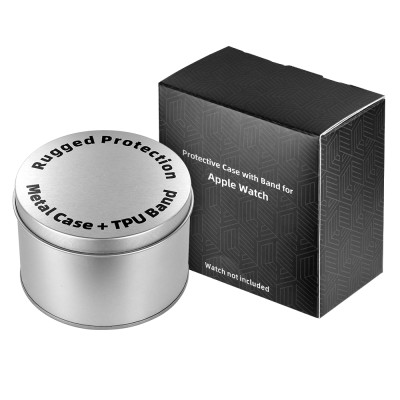 Ốp Case tích hợp dây đeo Steel Armor cho Apple Watch Series 4/5/6/SE/7/8/9/SE1,2 Size 44mm/45mm - Hàng Chính Hãng