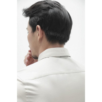 Áo sơ mi nam thương hiệu Americus Gosani chất cotton cao cấp, phom lịch lãm (2 màu)