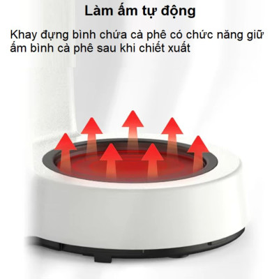 Máy pha cà phê, pha trà tự động Drip thương hiệu Mỹ cao cấp HiBREW H12 - Công suất 700W - Hàng nhập khẩu