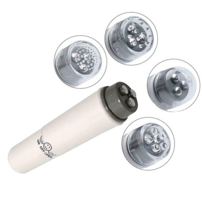 Máy Massage Mắt Mini Cầm Tay 4 Đầu Thay (Có Hàng Sẵn) Cây Lăn Mặt Nâng Cơ (Hàng Chính Hãng)