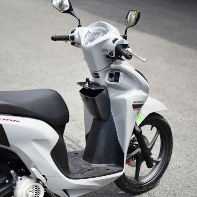 Hộc rổ đựng đồ mini gắn Vision 2014-2025 có nắp và móc treo đồ