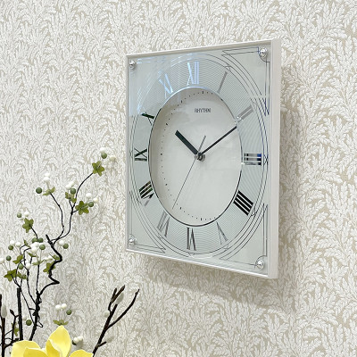 Đồng hồ treo tường Nhật Bản Rhythm CMG459NR03 - Kt 29.8 x 29.8 x 5.0cm, 1.02kg 