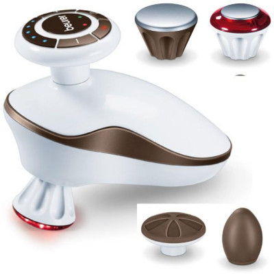 Máy massage cầm tay Beurer MG510 đa năng 4 đầu massage hồng ngoại, mát, mềm, điểm kích hoạt