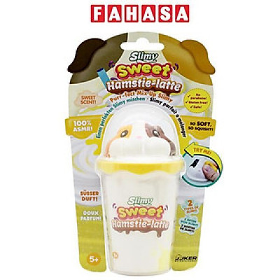 Slimy Cà Phê Hamstie-Latte Với Squishy Màu Vàng Dẻo Đáng Yêu - Slimy 33529/YE