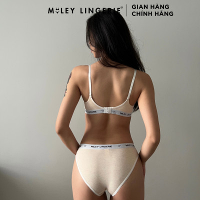 Combo 2 Áo Ngực Melange Lưng Logo Sporty Chic Thể Thao Miley Lingerie - BRC_002